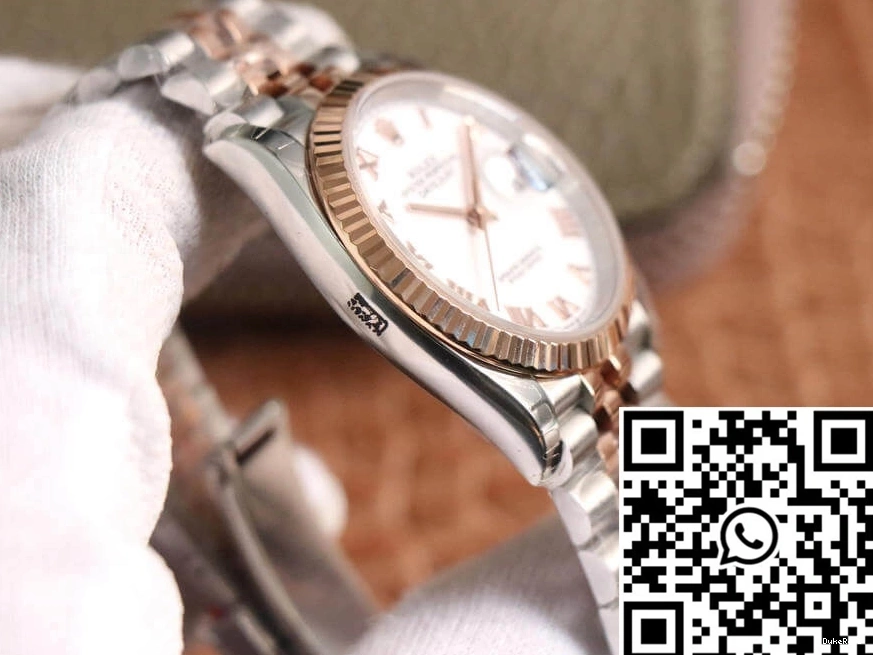 Rose Datejust Gold Rolex Factory M126231-0015 EW 0502